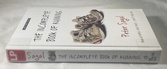 The Incomplete Book Of Running Peter Sagal Ex Library Book Large Print
