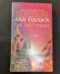 1960s Tolkien Lord Of The Rings Trilogy Book Set Ballantine