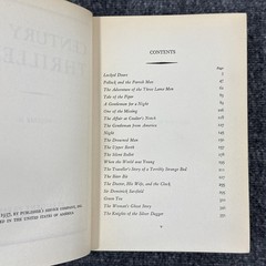 Antique Century of Thrillers Book Lot Vol 1 & 2 President Press 1937