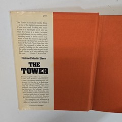 The Tower by Richard Martin Stern 1973 First Edition Hardcover Dust Jacket