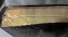 Whitaker House KJV Bible OT & NT Red letter Walnut Alligator Leather Sword NEW
