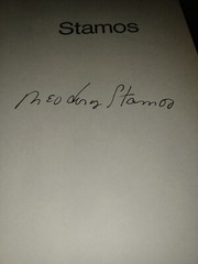 SIGNED Theodore Stamos Monograph / Abstract Expressionism / FOLIO HBDJ ILLUS.