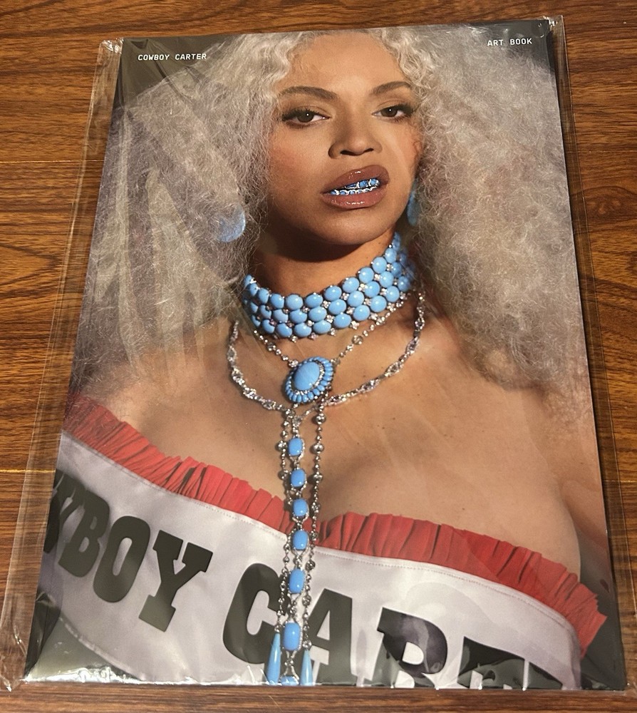 BEYONCE COWBOY CARTER ART BOOK SOLD OUT RARE IN HAND BLOWOUT SALE