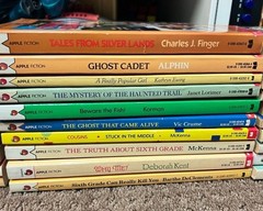 Vintage Lot of 30 kids Apple Fiction Books
