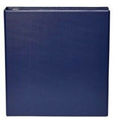 In Place Heavy Duty 1.5” Blue Binder 3 Ring New