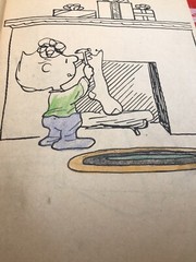 Merry Christmas Snoopy Coloring Book 1979 Used And Some Coloring 11 Inches X 8