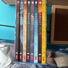 AMULET Books #1-8 Series Set by Kazu Kibuishi Graphic Novels