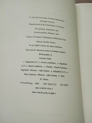 1985 In My Father’s House Are Many Mansions Edgefield SC & Congress Letter PB