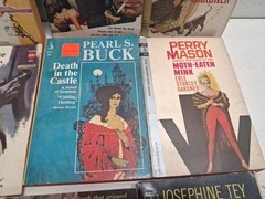 1940s Murder Mystery Trade Paperback Lot 11 Books PB Death Saint Kitten Kill