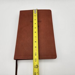 Super Giant Print Bible NKJV Brown Imitation Leather Thomas Nelson Red Letter