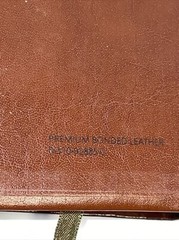NIV Men’s Devotional Bible PREMIUM BONDED LEATHER ZONDERVAN