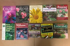 Lot of 20 Gardening Landscape Growing Trees Plant Fruit Flower Books RANDOM*MIX