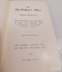 VINTAGE The Fly-Fisher’s Flies by Roger Woolley 1948 Good