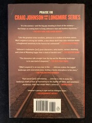 1st ed, 1st print! The Western Star by Craig Johnson 2017 HCDJ Very good +