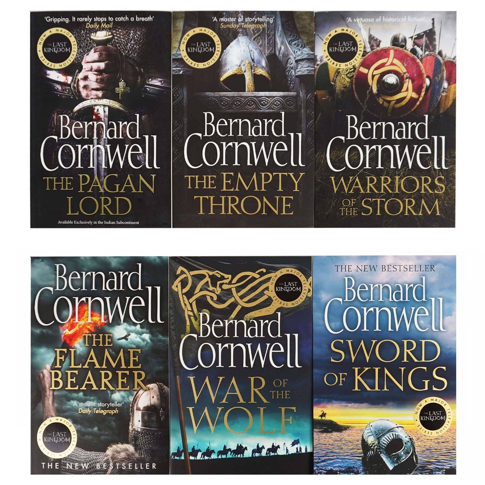 The Last Kingdom Books 7-12 Collection 6 Books Set – By Bernard Cornwell