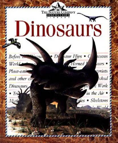 Dinosaurs (Nature Company Discoveries Libraries) – Hardcover – GOOD