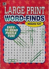 5 Large Print Word-Finds Puzzle Books Kappa Games Vol #427-446 ~ Search,Hunt NEW