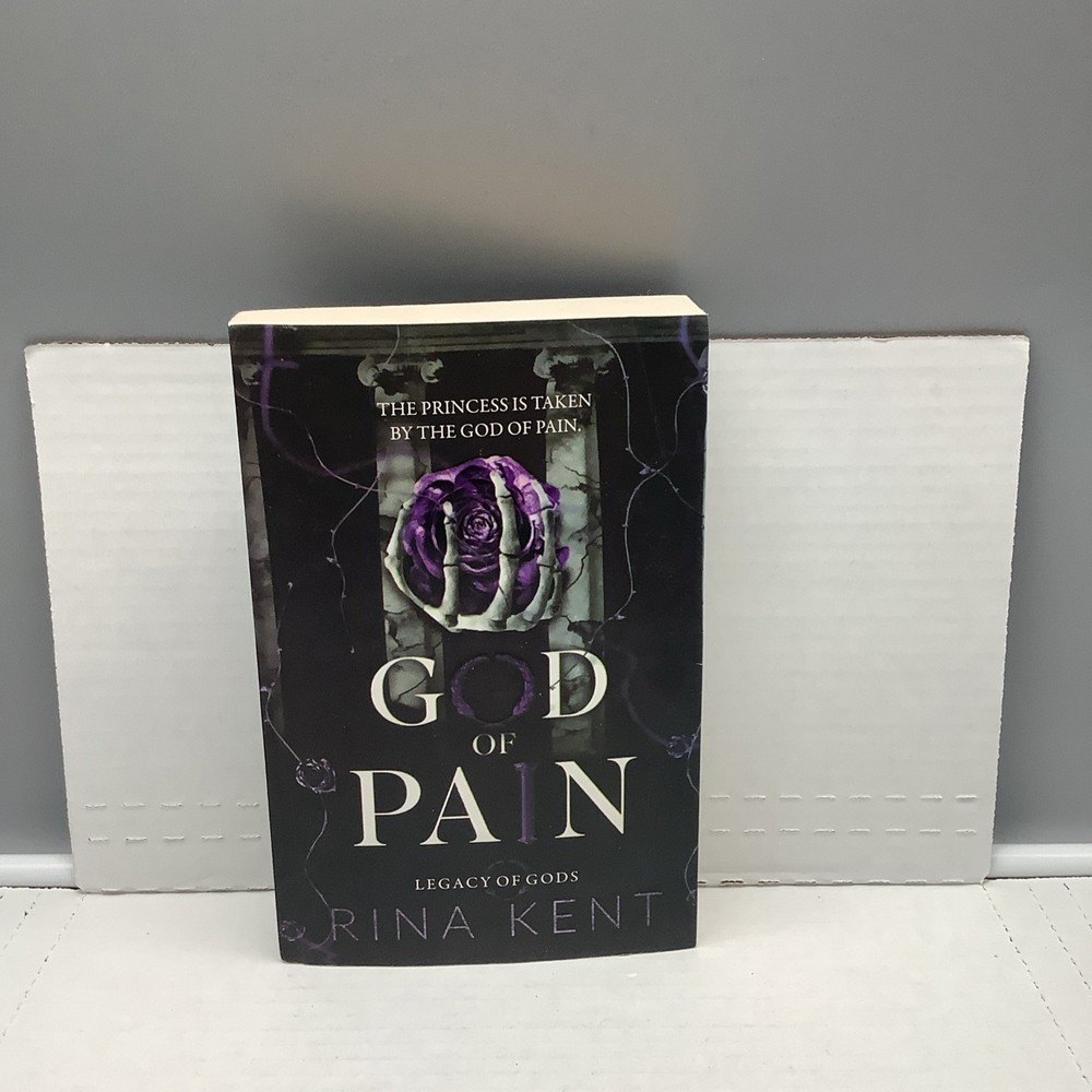 God of Pain (Legacy of Gods) By: Rina Kent – Paperback – GOOD Condition