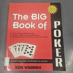 The Big Book Of Poker Ken Warren Tournaments Casino Home Games Internet Guide