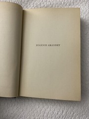 Honore De Balzac Hardcover Vintage Eugene Grander And Other Stories