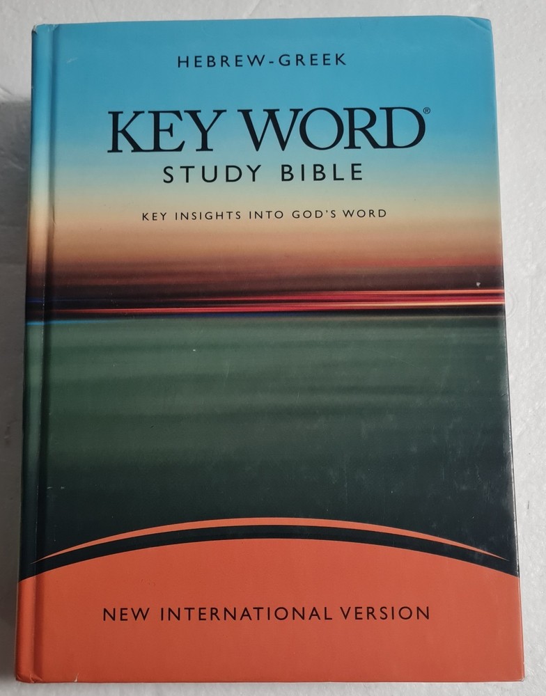 Hebrew-Greek Key Word Study Bible NIV Zodhiates & Baker AMG Publishers 1996