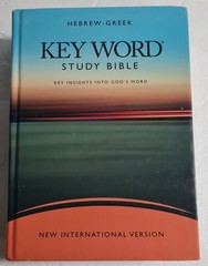 Hebrew-Greek Key Word Study Bible NIV Zodhiates & Baker AMG Publishers 1996