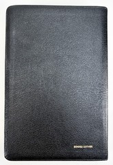 King James Study Bible – Black Bonded Leather – Gilded-Gold Page Edges – Nelson