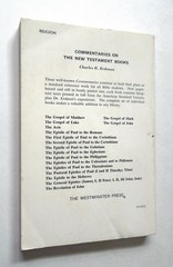 The Gospel of John – Charles R. Erdman, 1966 sc, The Westminster Press