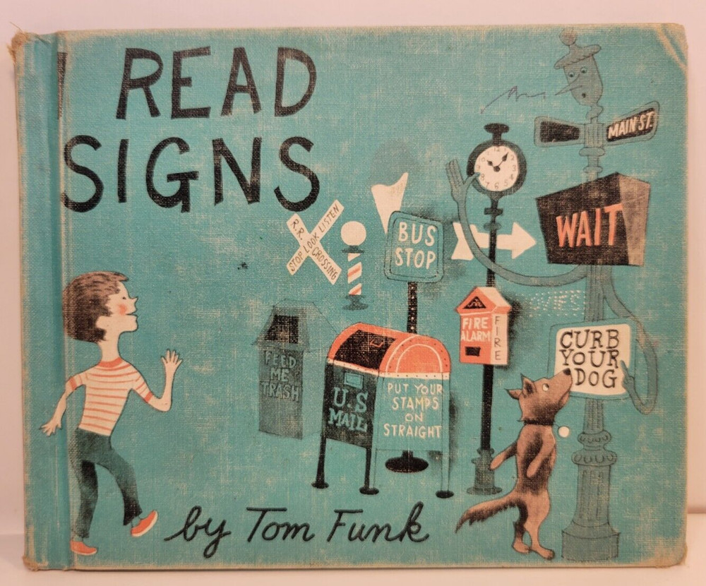 Tom Funk – I Read Signs – 1962 – HC