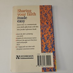 Sharing Your Faith Made Easy by Mark Water (1999, Trade Paperback)