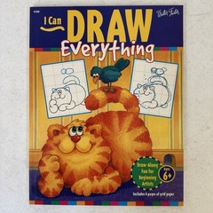 Lot Of 6 I Can Draw Books Animals Dinosaurs Bugs everything horses, and ponies