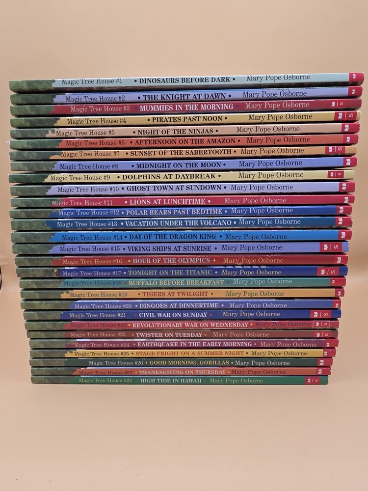 🌳 Magic Tree House 1–28 Complete First Series PB Books Mary Pope Osborne