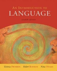 An Introduction to Language – Paperback By Fromkin, Victoria – GOOD