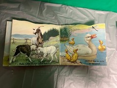 Vintage Children’ Animal books – Barn Panorama/Old MacDonald/Farmer Jones+1
