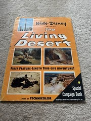 WALT DISNEY’S LIVING DESERT 1953 Press Release Special Campaign Book Rare