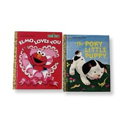 Little Golden Books Lot of 10 Vintage-Modern 1970s-2010s Kids Classics