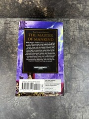 The Master of Mankind Horus Heresy Book Warhammer MM Paperback 1st Print (#3778)