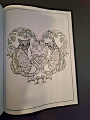 Cat Coloring -32 Spring-Inspired Designs-Relaxing & Inspirational Adult Coloring