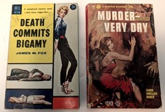 LOT OF 24 CLASSIC HARDBOILED MYSTERY DETECTIVE PAPERBACKS, GREAT MIX OF AUTHORS!