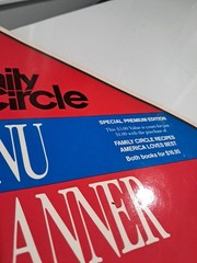 VINTAGE 1978 Family Circle Menu Planner ~ Premium Edition ~ EUC!
