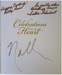 CELEBRATIONS FROM THE HEART 3X SIGNED HC Schubert / Sims / Hollis SOUTHERN FOOD