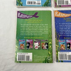 Purrmaids Books 1,2,3,4,5,8 Kitten Stories Ages 6-9