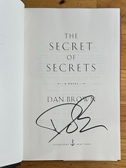 SIGNED The Secret of Secrets: A Novel by Dan Brown 2025 Doubleday 1st Edition HC