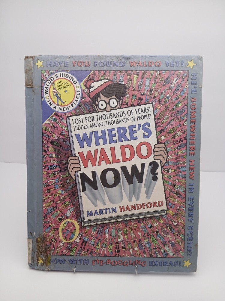 Where’s Waldo Now? by Martin Hanford [ISBN 0-7636-0308-2] Pre-Owned Hardcover