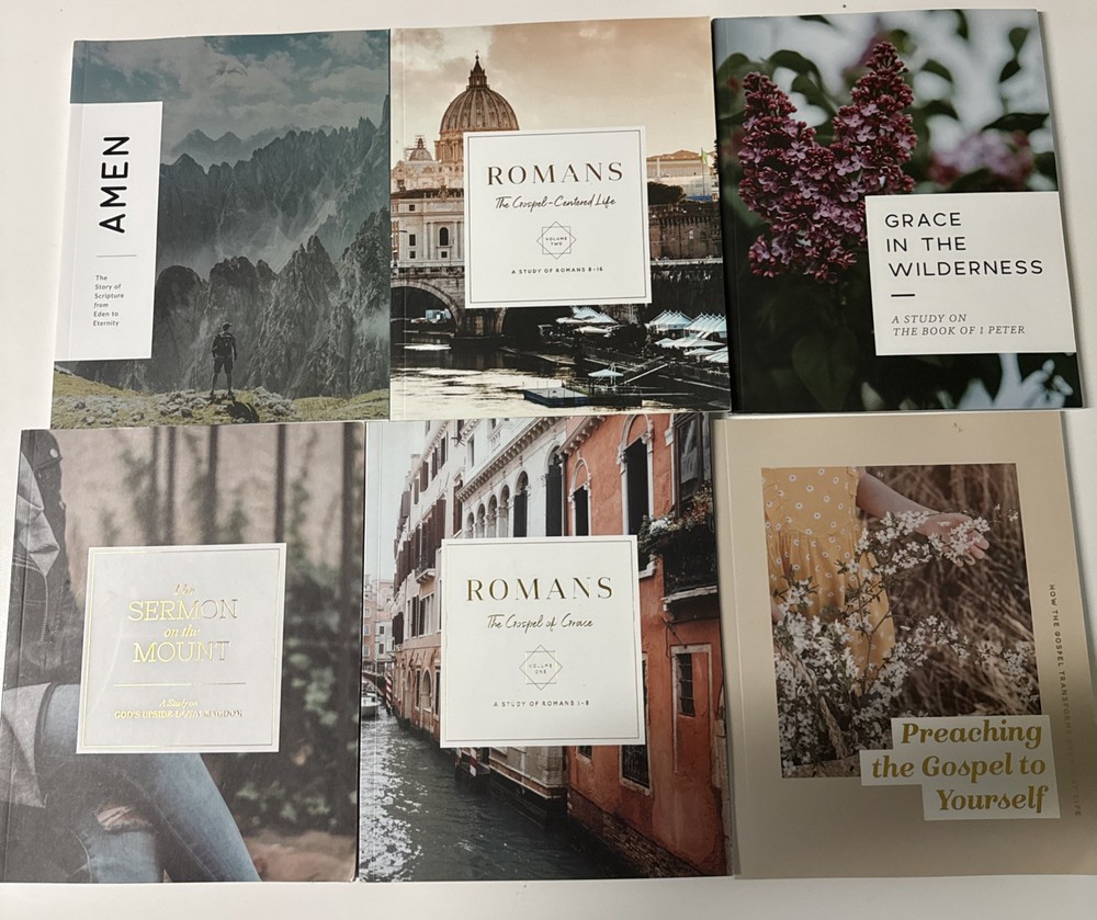 Lot of 6: The Daily Grace Co. Romans, TheSERMONon theMOUNT, +More