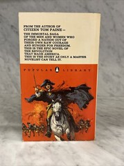 The Unvanquished by Howard Fast American Revolution Novel paperback book 1970