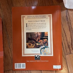 Retired American Girl Addy’s Craft Book & Kit Pleasant Co 1990s 3 Crafts Kit