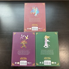 Zelda Legendary Edition Manga Set of 3 Books Ocarina of Time Majora Mask Oracle