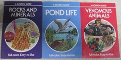 14 Golden Press Nature Guide Lot Rocks Stars Flowers Fossils Insects Weather +