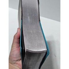 NIV Life Application Study Bible Zondervan Leathersoft Two-Tone Gray Teal